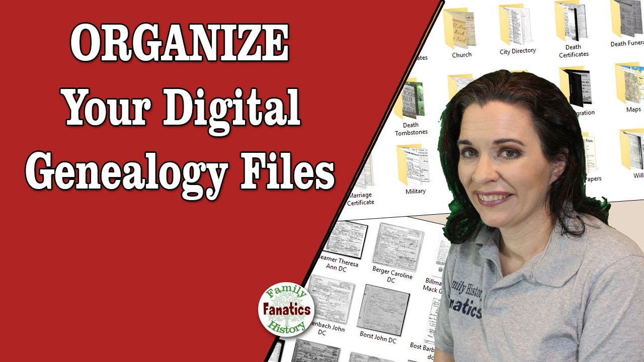 How to organize genealogy records